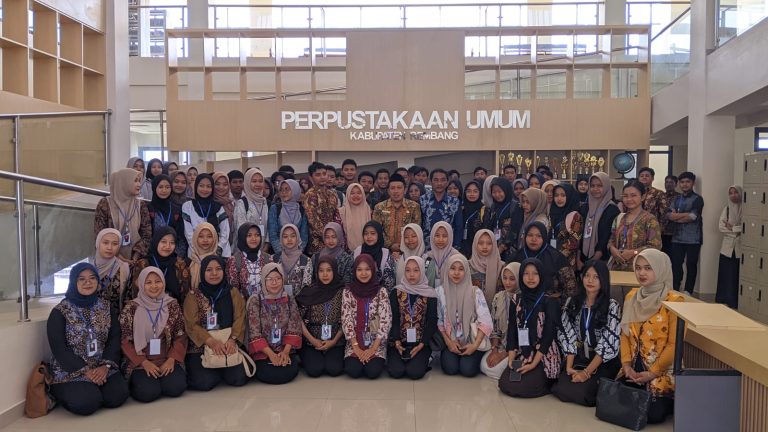 Perpusda Rembang digunakan untuk ajang pemilihan Duta Literasi 2025. (Yuszil Ihza)
