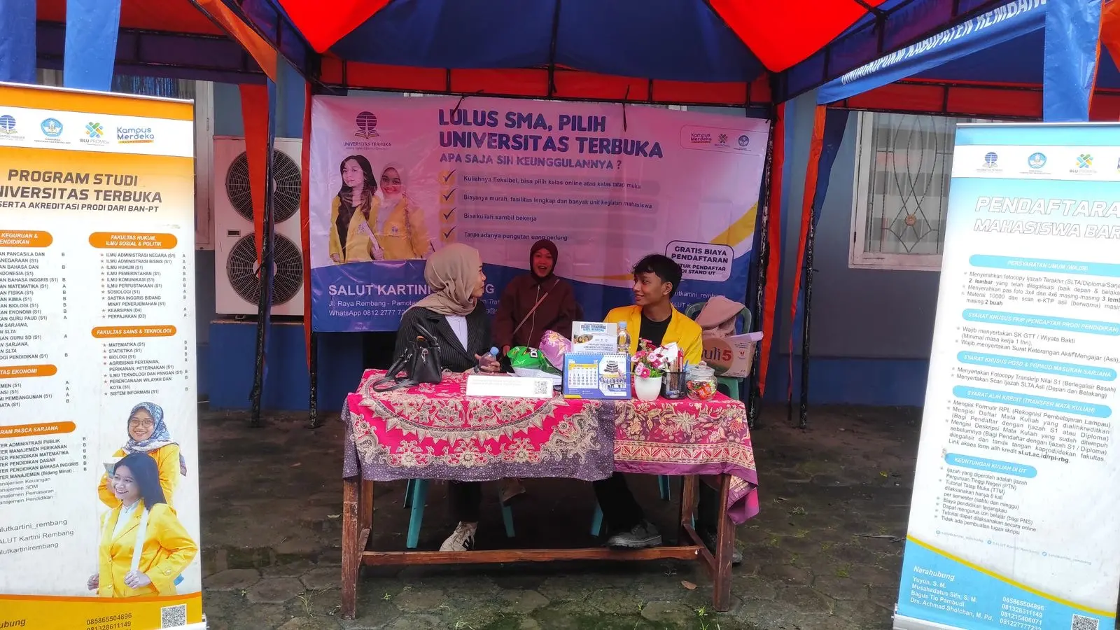 Lasem Campus Fair Hadir di SMAN 1 Lasem, UT Tawarkan Kuliah Fleksibel