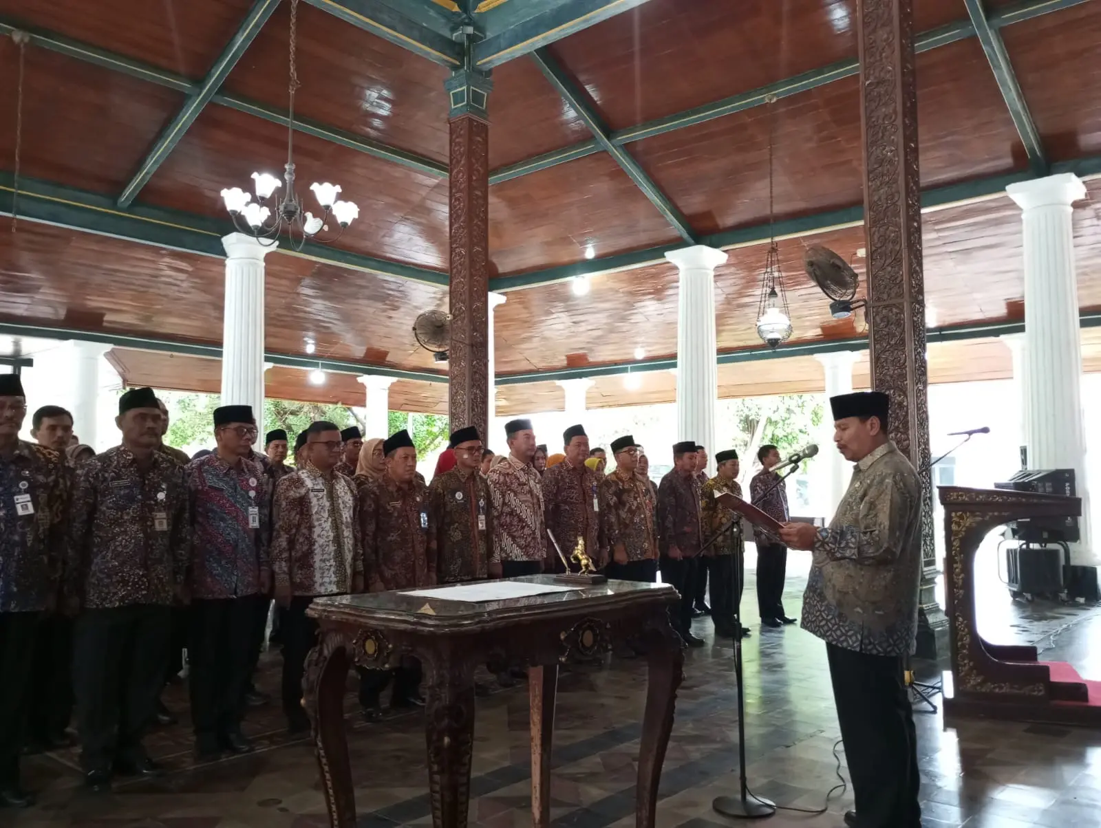 Pelantikan Pejabat Baru, Pemkab Rembang Dorong Penguatan Kinerja