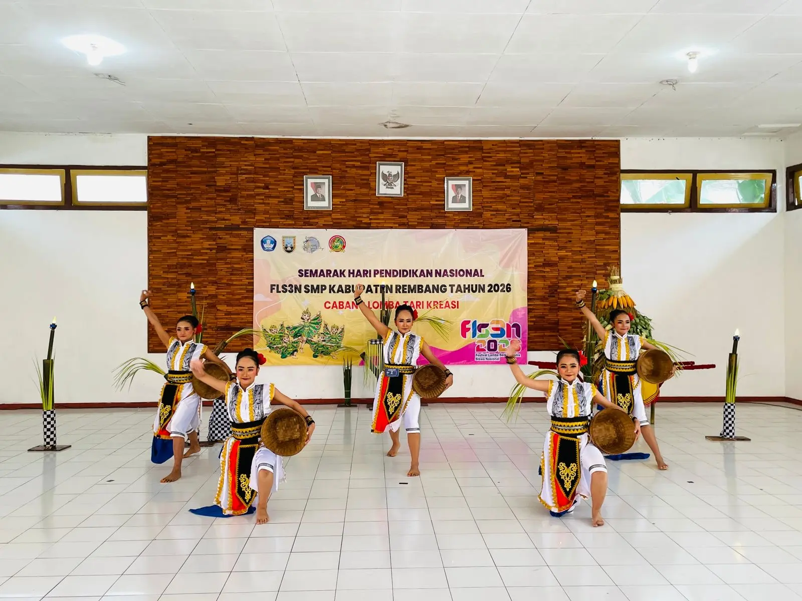 FLS3N SMP Rembang 2026 Semarakkan Hardiknas, Delapan Cabang Seni di Lombakan