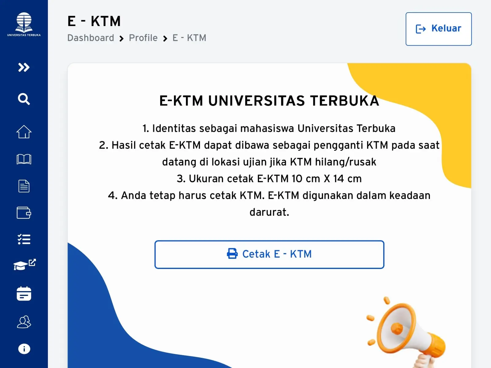 Mudah dan Gratis! Begini Cara Mahasiswa UT Dapatkan KTM Digital dan Fisik